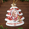Ornement De Noël En Acrylique Personnalisé Avec Photo – Cadeaux De Noël, Baby Shower Et Révélation De Genre Pour Nouvelles Mamans, Nouveaux Papas, Nouveaux Parents – Reconnaissants Pour Ce Miracle