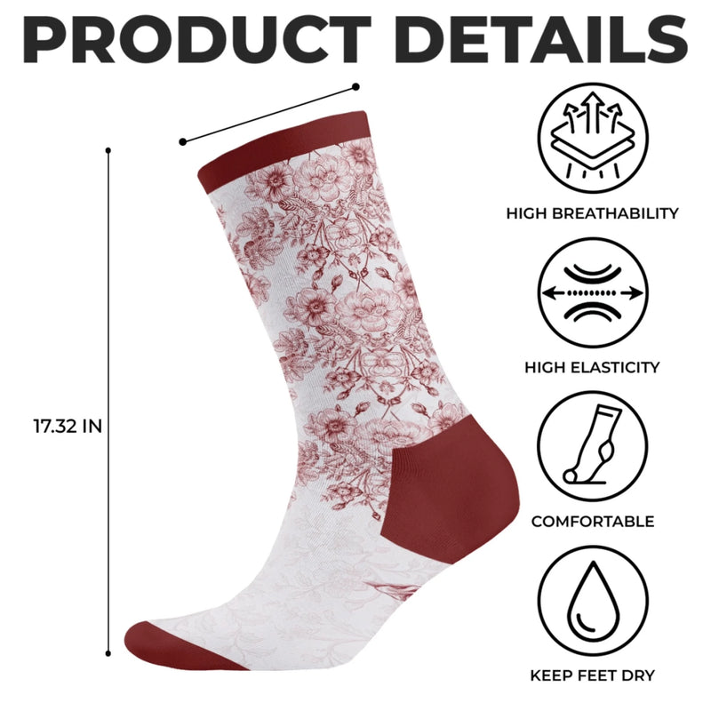 Chaussettes Personnalisées - Cadeaux Pour Amoureux Des Livres, Rats De Bibliothèque, Lecteurs - Tant De Livres, Si Peu De Temps