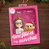 Ornement Acrylique En Forme De Boîte À Jouets Personnalisé – Cadeaux De Noël Et D’Anniversaire Personnalisés Pour Les Amoureux Des Chats, Mamans Et Papas Chats – Tout Ce Que Je Veux Pour Noël, C’est Un Miaou