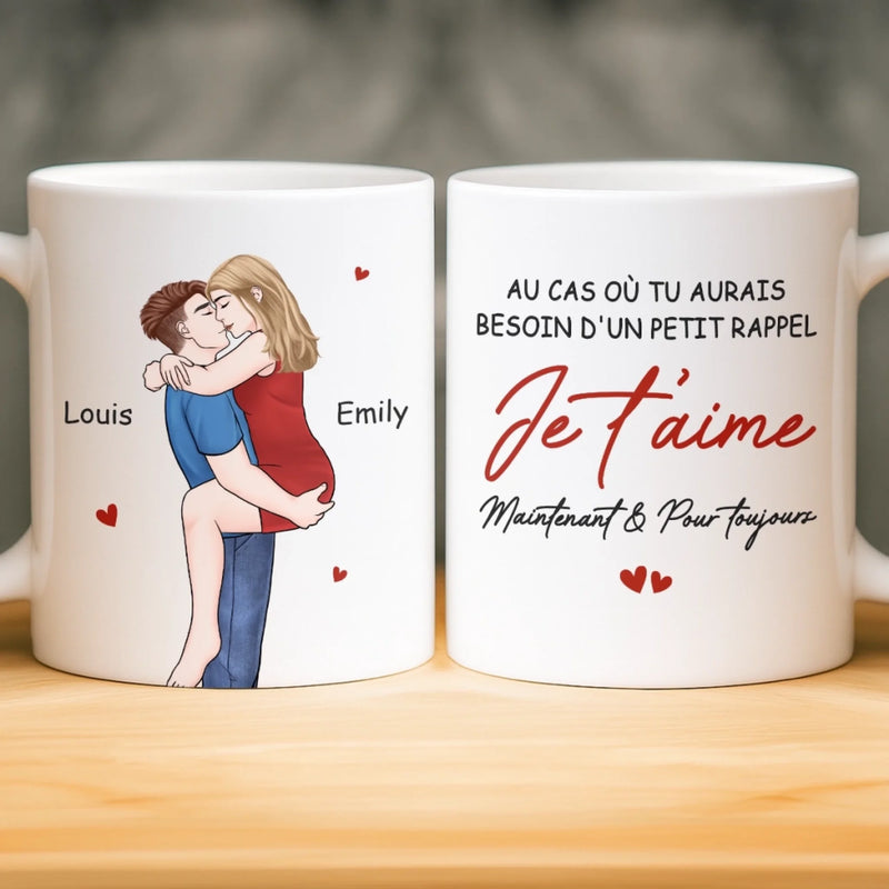 Tasse Personnalisée – Cadeaux Personnalisés D’Anniversaire, De Noël Et De Mariage Pour Mari Et Femme, Lui Et Elle – Mon Toujours Commence Et Se Termine Avec Toi