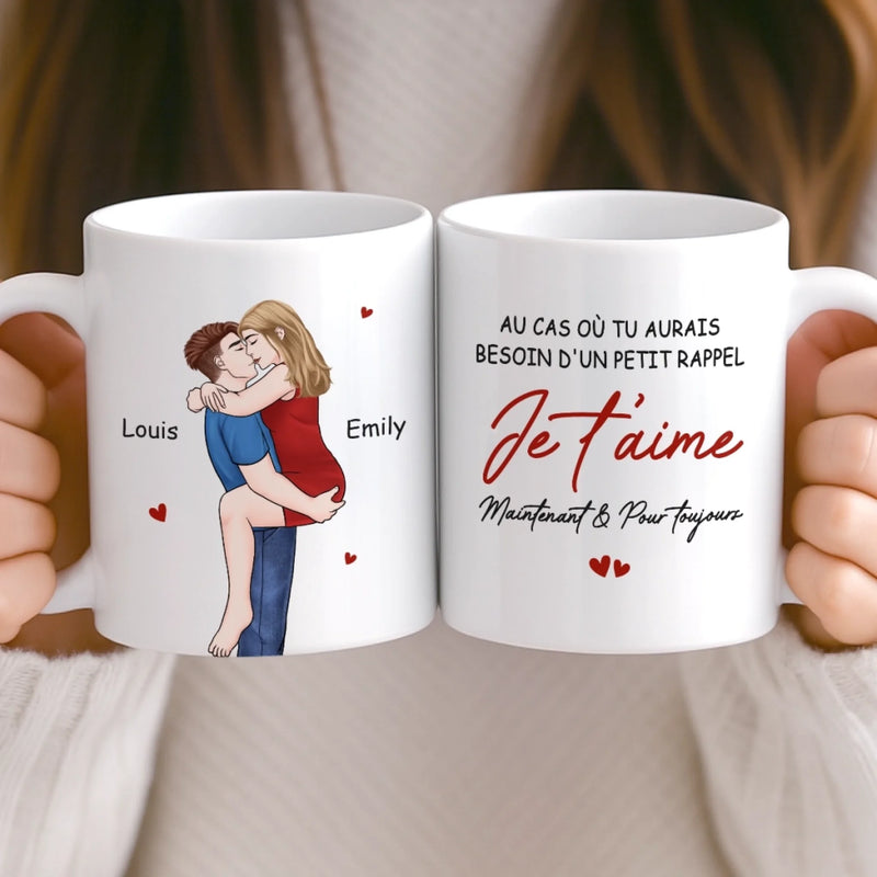Tasse Personnalisée – Cadeaux Personnalisés D’Anniversaire, De Noël Et De Mariage Pour Mari Et Femme, Lui Et Elle – Mon Toujours Commence Et Se Termine Avec Toi
