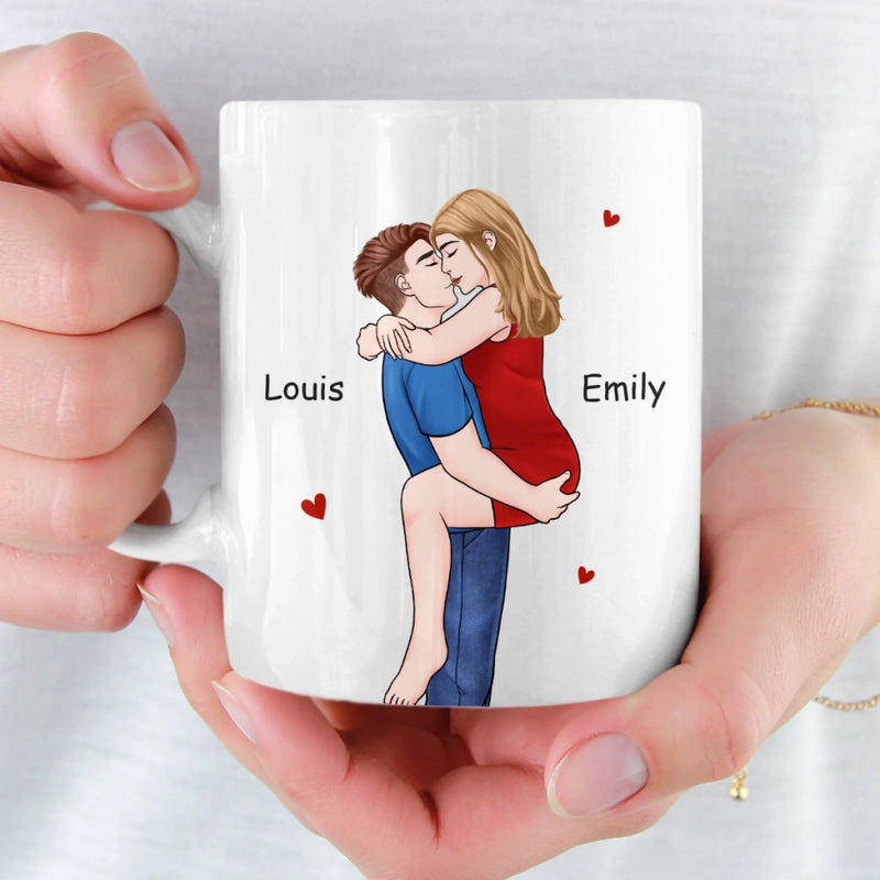 Tasse Personnalisée – Cadeaux Personnalisés D’Anniversaire, De Noël Et De Mariage Pour Mari Et Femme, Lui Et Elle – Mon Toujours Commence Et Se Termine Avec Toi