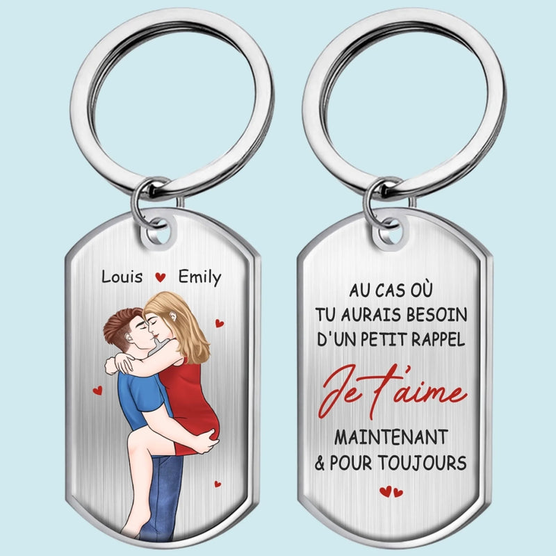 Porte-Clés Personnalisé – Cadeaux Personnalisés D’Anniversaire Et De Mariage Pour Mari Et Femme, Lui Et Elle – Un Petit Rappel Que Je T’Aime Un Peu Plus Chaque Jour