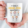 Tasse Personnalisée – Cadeaux D’Anniversaire Personnalisés Pour Papa, Grand-Père – Promu Au Rang De Pap