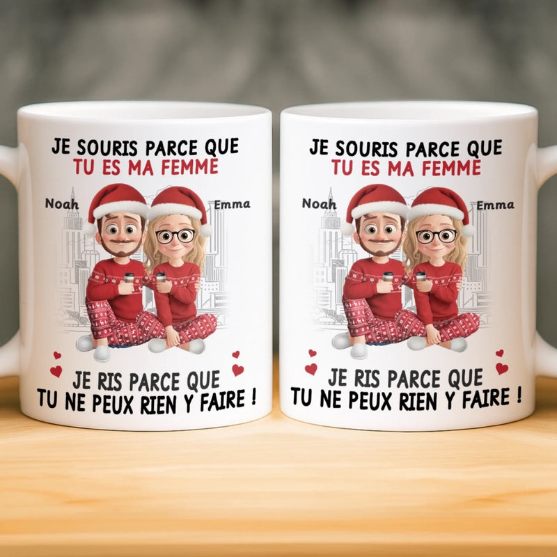 Tasse Personnalisée – Cadeaux D’Anniversaire Personnalisés Pour Pour Mari Et Femme, Pour Lui Et Elle – Toujours Ta Petite Fille, Pour Toujours Mon Plus Grand Amour