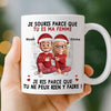 Tasse Personnalisée – Cadeaux D’Anniversaire Personnalisés Pour Pour Mari Et Femme, Pour Lui Et Elle – Toujours Ta Petite Fille, Pour Toujours Mon Plus Grand Amour