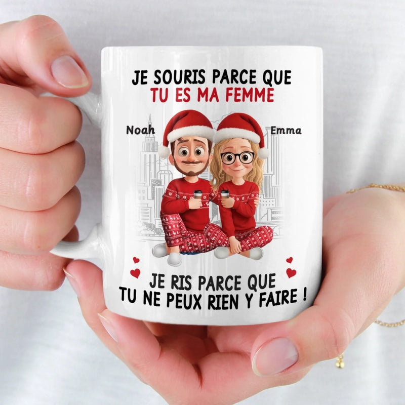 Tasse Personnalisée – Cadeaux D’Anniversaire Personnalisés Pour Pour Mari Et Femme, Pour Lui Et Elle – Toujours Ta Petite Fille, Pour Toujours Mon Plus Grand Amour