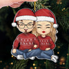 Ornement En Acrylique Personnalisé – Cadeaux D’Anniversaire, De Noël Et De Mariage Pour Mari Et Femme – L’Amour En Lettres Majuscules