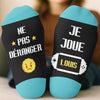 Chaussettes Gamer Personnalisées – Cadeaux D’Anniversaire Personnalisés Pour Gamers, Amoureux Du Jeu Vidéo, Fans De Gaming Et La Famille - Merci De Ne Pas Déranger