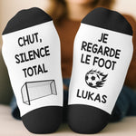Chaussettes Personnalisé – Cadeau pour fan de football – Juste Un Garçon Qui Aime Le Football