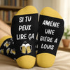 Chaussettes Personnalisées – Cadeaux De Noël Et D’Anniversaire Pour Meilleures Amies, Sœurs, La Famille Et Vous-Même – Apporte-Moi Une Bière