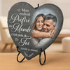 Pierre En Forme De Cœur Personnalisée Avec Photo – Cadeaux D’Anniversaire De Mariage Pour Mari Et Femme, Lui Et Elle – Toi Et Moi, On Gère Ça Ensemble