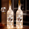 Lampe-Bouteille Personnalisée Avec Photo – Cadeaux D’Anniversaire De Mariage Pour Mari Et Femme, Lui Et Elle – Là Où Tu Es, Est Ma Place