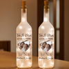 Lampe-Bouteille Personnalisée Avec Photo – Cadeaux D’Anniversaire De Mariage Pour Mari Et Femme, Lui Et Elle – Là Où Tu Es, Est Ma Place
