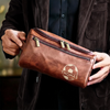 Trousse De Toilette En Cuir Gravée – Cadeau D’Anniversaire Personnalisé Pour Les Amateurs De Football, Fans De Sport – Toujours Prêt Pour Le Match, Où Que Tu Ailles