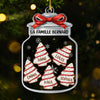 Ornement Acrylique Personnalisé – Cadeau De Noël Et D’Anniversaire Personnalisé Pour La Famille – La Famille Est Le Plus Beau Cadeau De Noël