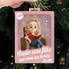 Ornement Acrylique En Forme De Boîte À Jouets Personnalisé – Cadeau Littéraire Personnalisé Pour Amoureux Des Livres, Bookworms Et Lecteurs – Vivre À Travers Mille Histoires