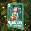 Ornement Acrylique En Forme De Boîte À Jouets Personnalisé – Cadeau De Jardinage Personnalisé Pour Jardiniers À L’Occasion D’Un Anniversaire - Cultiver La Beauté, Jour Après Jour