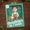 Ornement Acrylique En Forme De Boîte À Jouets Personnalisé – Cadeau De Jardinage Personnalisé Pour Jardiniers À L’Occasion D’Un Anniversaire - Cultiver La Beauté, Jour Après Jour