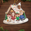 Ornement En Acrylique Personnalisé – Cadeaux De Noël Et D’Anniversaire Pour Famille, Amoureux Des Chiens Et Chats – La Joie Arrive Sur De Petites Pattes