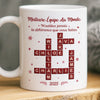 Tasse Personnalisée – Cadeaux Amusants Personnalisés Pour Collègues Et Amies De Travail – L’Esprit D’Équipe Me Donne Toujours Des Ailes