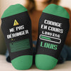 Chaussettes Personnalisées – Cadeaux De Noël Et D'Anniversaire Personnalisés Pour Vos Meilleures Amies, Sœurs, Famille Et Vous-Même – Génie En Programmation, Chargement En Cours