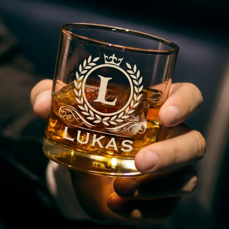 Verre À Whisky Personnalisé – Cadeaux D’Anniversaire Personnalisés Pour Papa, Frère, Grand-Père Ou Mari – Un Classique Qui Ne Se Démode Jamais