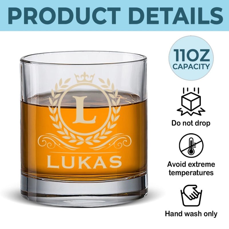 Verre À Whisky Personnalisé – Cadeaux D’Anniversaire Personnalisés Pour Papa, Frère, Grand-Père Ou Mari – Un Classique Qui Ne Se Démode Jamais