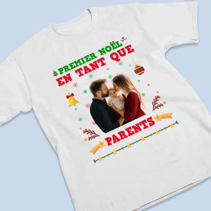 T-shirt Unisexe, T-shirt Premium, Hoodie Personnalisé Avec Photo – Cadeaux D’Anniversaire Personnalisés Pour Maman, Papa, Frère, Fils Et Fille – Mon Cœur Marche Toujours Avec Toi