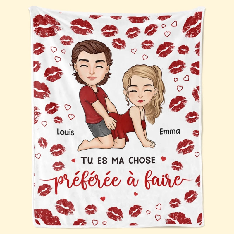 Couverture Personnalisée – Cadeaux D’Anniversaire, De Noël Et De Mariage Pour Mari Et Femme, Pour Lui Et Pour Elle – Enveloppés L’Un Dans L’Autre Pour Toujours