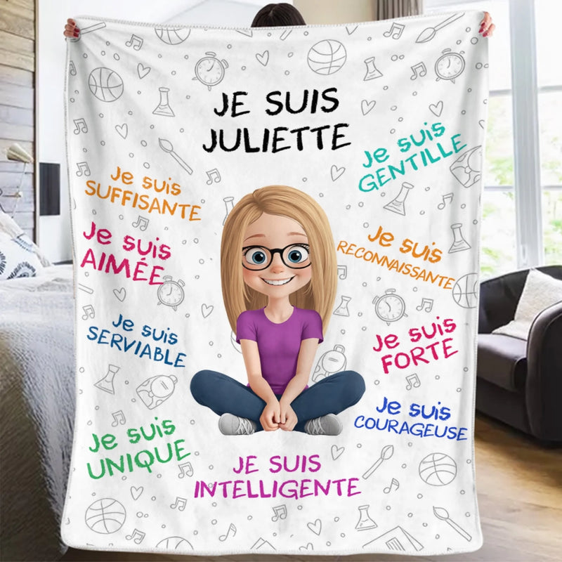 Couverture Personnalisée - Cadeaux Pour Amoureux Des Livres, Rats De Bibliothèque, Lecteurs - Le Bonheur A L’Odeur Des Pages Et De La Chaleur