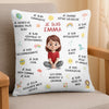 Coussin Personnalisé – Cadeaux D’Anniversaire Personnalisés Pour Besties, Sœurs, BFF, Famille Et Vous-Même – Trouver Ma Force Dans Ma Propre Lumière