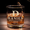 Verre À Whisky Personnalisé – Cadeaux D’Anniversaire Personnalisés Pour Papa, Frère, Grand-Père Ou Mari – Toujours Meilleur En Vieillissant