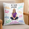 Coussin Personnalisé – Cadeaux D’Anniversaire Personnalisés Pour Besties, Sœurs, BFF, Famille Et Vous-Même – Lire Est Ma Façon De Rêver Les Yeux Ouverts