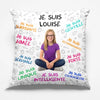 Coussin Personnalisé – Cadeaux D’Anniversaire Personnalisés Pour Besties, Sœurs, BFF, Famille Et Vous-Même – Lire Est Ma Façon De Rêver Les Yeux Ouverts