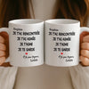 Tasse Personnalisée – Cadeaux D’Anniversaire De Mariage Pour Mari Et Femme, Pour Lui Et Pour Elle – Tu Es La Sérénité Que J’Attendais Dans Ma Vie