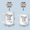 Tasse Personnalisée – Cadeaux D’Anniversaire De Mariage Pour Mari Et Femme, Pour Lui Et Pour Elle – Tu Es La Sérénité Que J’Attendais Dans Ma Vie