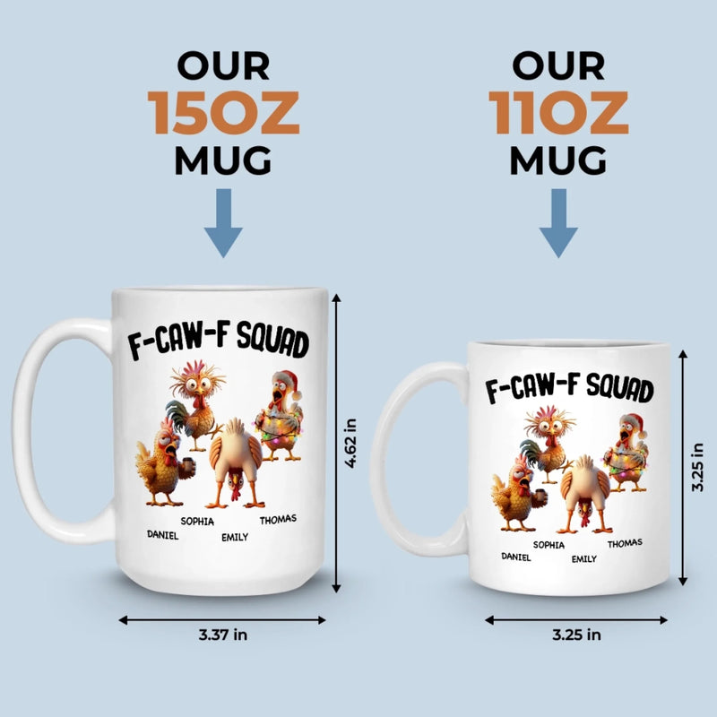 Tasse Personnalisée – Cadeaux Amusants Personnalisés Pour Meilleures Amies, Collègues Et Amies De Travail – La Bande À Plumes En Action