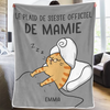 Couverture Personnalisée - Cadeau Pour Les Propriétaires D'animaux Et Les Amoureux Des Animaux, Grand-mère, Maman - Couverture De Sieste Officielle