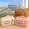 Trousse De Toilette De Voyage En Similicuir Personnalisée – Cadeau D’Anniversaire Pour Femmes, Meilleures Amies, Sœurs, BFF Ou Pour Vous-Même – Chaque Voyage M’Aide À Me Retrouver