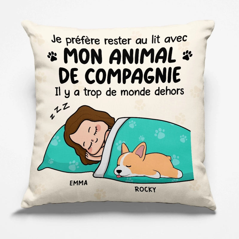 Coussin Personnalisé – Cadeaux D’Anniversaire Et De Mariage Pour Mari Et Femme, Parents De Chats – Des Soirées Douillettes Avec La Compagnie Parfaite