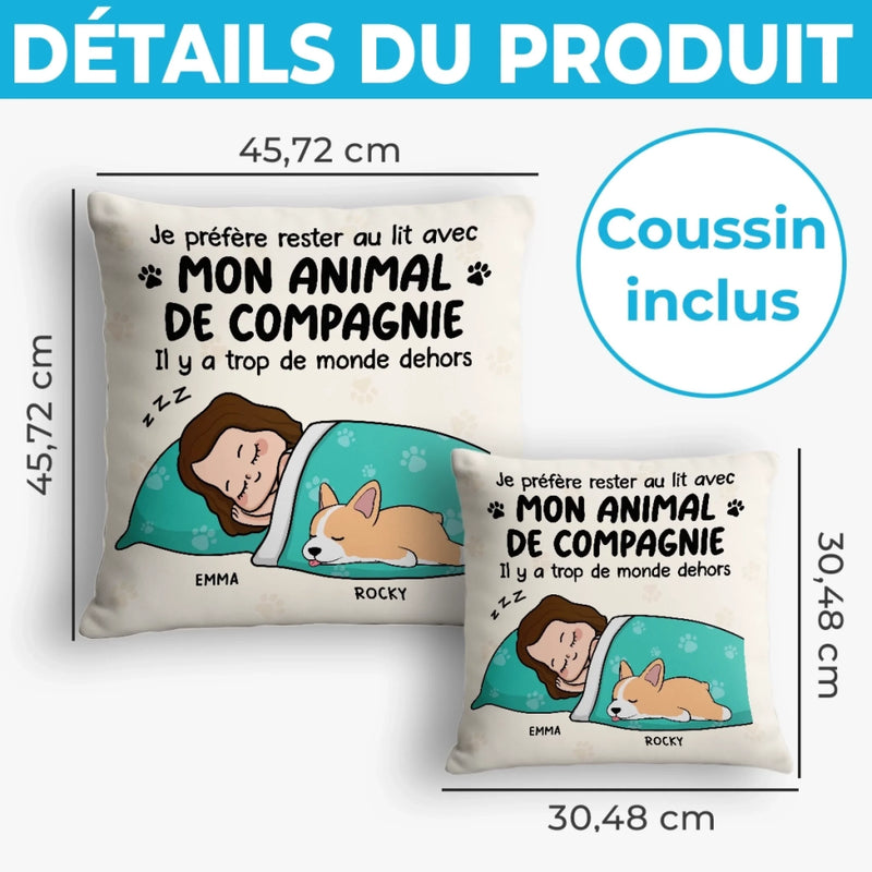 Coussin Personnalisé – Cadeaux D’Anniversaire Et De Mariage Pour Mari Et Femme, Parents De Chats – Des Soirées Douillettes Avec La Compagnie Parfaite