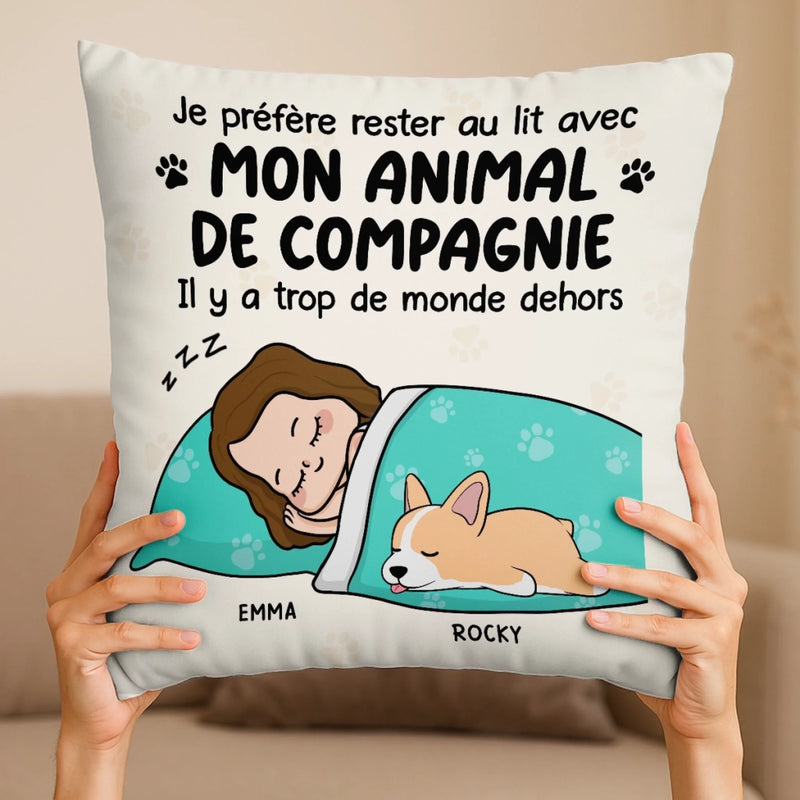 Coussin Personnalisé – Cadeaux D’Anniversaire Et De Mariage Pour Mari Et Femme, Parents De Chats – Des Soirées Douillettes Avec La Compagnie Parfaite