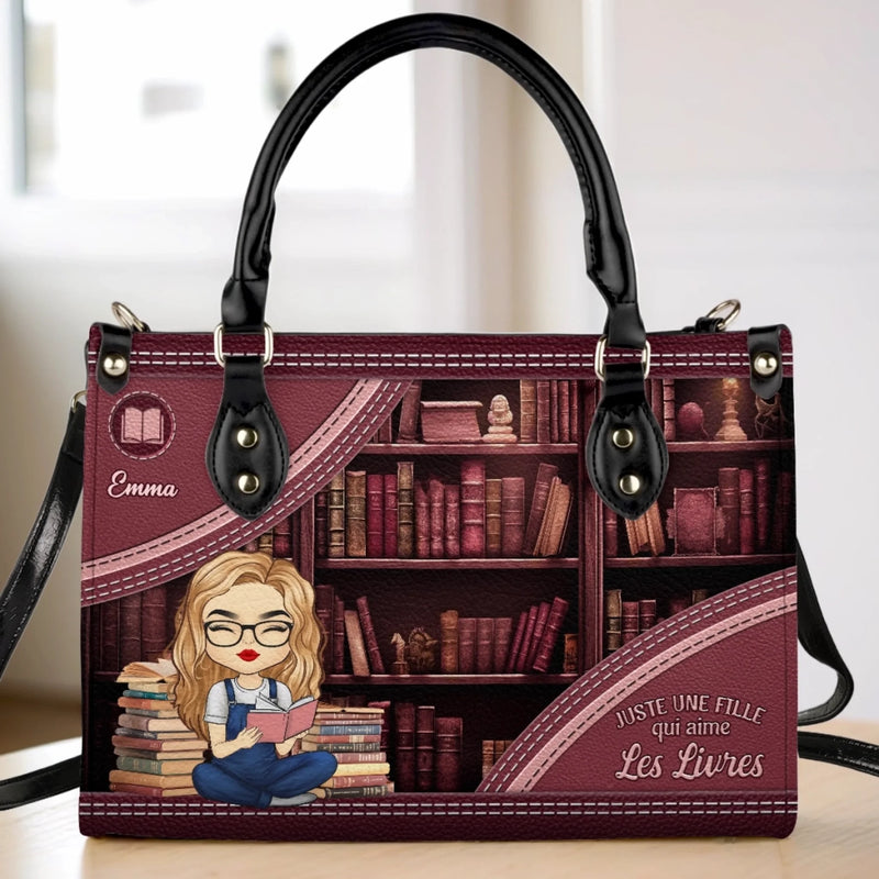 Sac À Main En Cuir Personnalisé – Cadeaux De Noël Personnalisés Pour Amoureux Des Livres, Rats De Bibliothèque Et Lecteurs – Encore Un Seul Chapitre