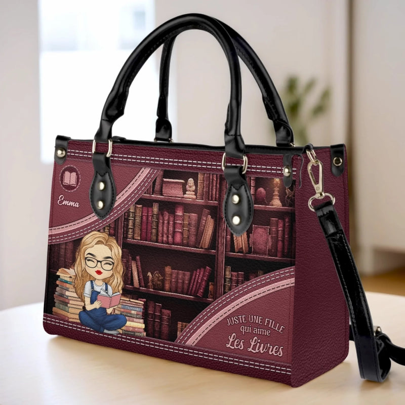 Sac À Main En Cuir Personnalisé – Cadeaux De Noël Personnalisés Pour Amoureux Des Livres, Rats De Bibliothèque Et Lecteurs – Encore Un Seul Chapitre