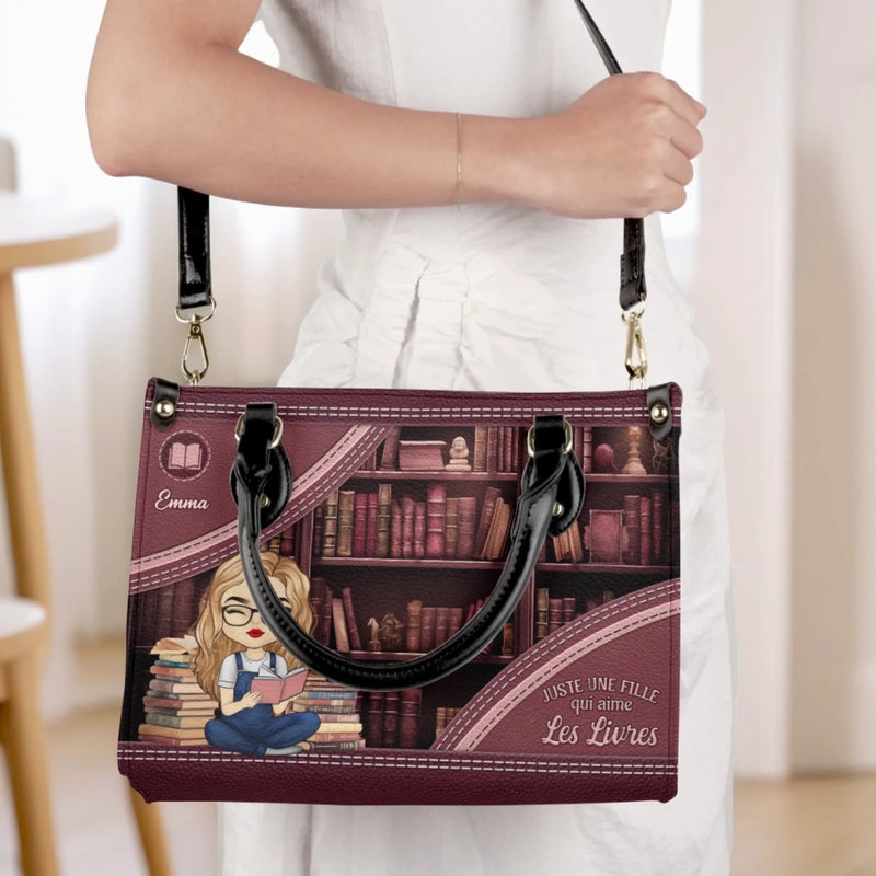 Sac À Main En Cuir Personnalisé – Cadeaux De Noël Personnalisés Pour Amoureux Des Livres, Rats De Bibliothèque Et Lecteurs – Encore Un Seul Chapitre