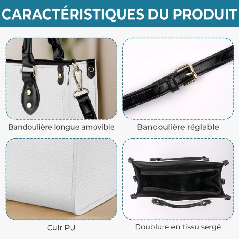 Sac À Main En Cuir Personnalisé – Cadeaux De Noël Personnalisés Pour Amoureux Des Livres, Rats De Bibliothèque Et Lecteurs – Les Livres Sont Mes Meilleurs Amis