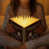 Lampe Livre Magique Pliable Personnalisée - Cadeaux Pour Amoureux Des Livres, Rats De Bibliothèque, Lecteurs - Un Sanctuaire Pour Les Amoureux Des Histoires