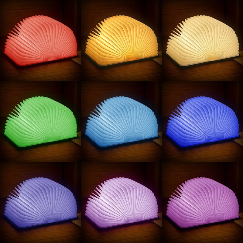 Lampe Livre Magique Pliable Personnalisée - Cadeaux Pour Amoureux Des Livres, Rats De Bibliothèque, Lecteurs - Un Sanctuaire Pour Les Amoureux Des Histoires