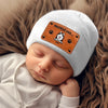 Bonnet Bébé Personnalisé – Cadeaux De Baby Shower Et De Révélation De Genre Pour Nouvelles Mamans, Nouveaux Papas, Nouveaux Parents, Parents De Chiens – Sieste En Sécurité, Chiens En Surveillance